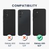 Θήκη Kwmobile για Samsung Galaxy A55 5G, Μπλε, Σιλικόνη, KWM000021ME027C