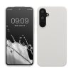 Θήκη Kwmobile για Samsung Galaxy A55 5G, Λευκή, Σιλικόνη, KWM000021ME030C