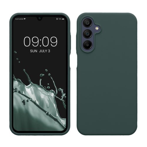 Θήκη Kwmobile για Samsung Galaxy A15 5G, Πράσινη, Σιλικόνη, KWM000021MF025C