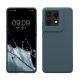Θήκη Kwmobile για Motorola Edge 50 Pro, Σκούρο πράσινο, Σιλικόνη, KWM000022SN002C