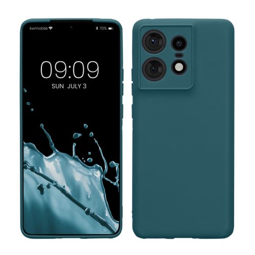 Θήκη Kwmobile για Motorola Edge 50 Pro, Πράσινη, Σιλικόνη, KWM000022SO002C