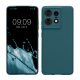 Θήκη Kwmobile για Motorola Edge 50 Pro, Πράσινη, Σιλικόνη, KWM000022SO002C