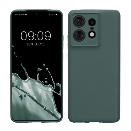 Θήκη Kwmobile για Motorola Edge 50 Pro, Πράσινη, Σιλικόνη, KWM000022SO003C