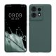 Θήκη Kwmobile για Motorola Edge 50 Pro, Πράσινη, Σιλικόνη, KWM000022SO003C