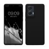 Θήκη Kwmobile για Motorola Edge 50 Fusion, Μαύρη, Σιλικόνη, KWM000022SQ001C