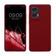Θήκη Kwmobile για Motorola Edge 50 Fusion, Κόκκινη, Σιλικόνη, KWM000022SQ004C