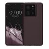 Θήκη Kwmobile για Xiaomi 13T/13T Pro, Σκούρο Μωβ, Σιλικόνη, KWM000020IW007C