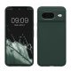 Θήκη Kwmobile για Google Pixel 8, Σκούρο πράσινο, Σιλικόνη, KWM000020JF028C