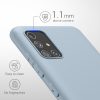 Θήκη Kwmobile για Samsung Galaxy A51, Ανοιχτό Μπλε, Σιλικόνη, KWM000010YZ052C