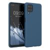 Θήκη Kwmobile για Samsung Galaxy A12, Μπλε, Σιλικόνη, KWM000012BL062C