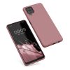 Θήκη Kwmobile για Samsung Galaxy A12, ανοιχτό ροζ, σιλικόνη, KWM000012BL063C