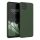 Θήκη Kwmobile για Samsung Galaxy A12, Σκούρο Πράσινο, Σιλικόνη, KWM000012BL066C