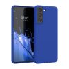Θήκη Kwmobile για Samsung Galaxy S21, Μπλε, Σιλικόνη, KWM000012BS044C