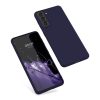 Θήκη Kwmobile για Samsung Galaxy S21, Σκούρο Μπλε, Σιλικόνη, KWM000012BS046C