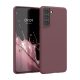 Θήκη Kwmobile για Samsung Galaxy S21, Άνθος Κερασιάς, Σιλικόνη, KWM000012BS047C