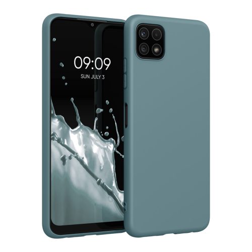 Θήκη Kwmobile για Samsung Galaxy A22 5G, Πράσινη, Σιλικόνη, KWM0000138D038C