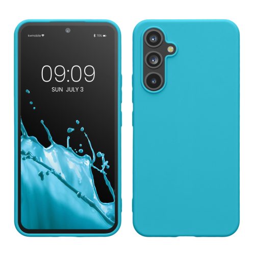 Θήκη Kwmobile για Samsung Galaxy A54 5G, Ανοιχτό Μπλε, Σιλικόνη, KWM000018FR044C