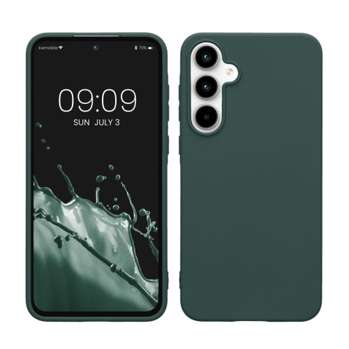 Θήκη Kwmobile για Samsung Galaxy A55 5G, Πράσινη, Σιλικόνη, KWM000021MG016C