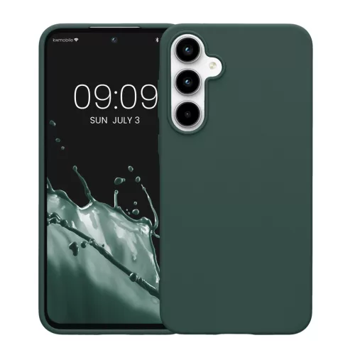 Θήκη Kwmobile για Samsung Galaxy A55 5G, Πράσινη, Σιλικόνη, KWM000021MG016C