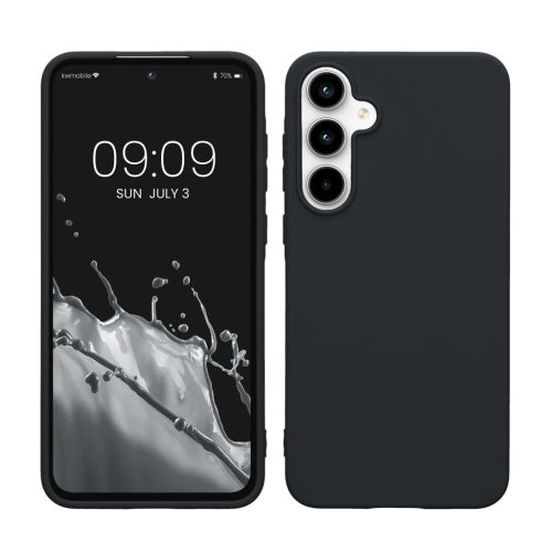 Θήκη Kwmobile για Samsung Galaxy A55 5G, Σκούρο μπλε, Σιλικόνη, KWM000021MG017C