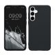 Θήκη Kwmobile για Samsung Galaxy A55 5G, Σκούρο μπλε, Σιλικόνη, KWM000021MG017C