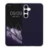 Θήκη Kwmobile για Samsung Galaxy A55 5G, Σκούρο μπλε, Σιλικόνη, KWM000021MG028C