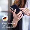 Θήκη Kwmobile για Samsung Galaxy A55 5G, Σκούρο μπλε, Σιλικόνη, KWM000021MG028C