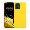 Θήκη Kwmobile για Motorola Moto G64, Κίτρινη, Σιλικόνη, KWM000022SS004C