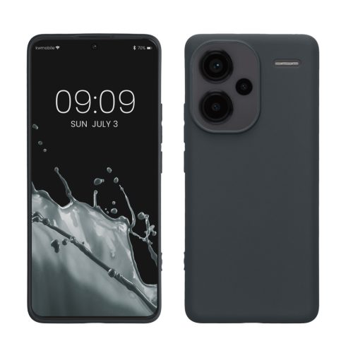 Θήκη Kwmobile για Xiaomi Redmi Note 13 Pro Plus 5G, Σκούρο μπλε, Σιλικόνη, KWM000020KI008C