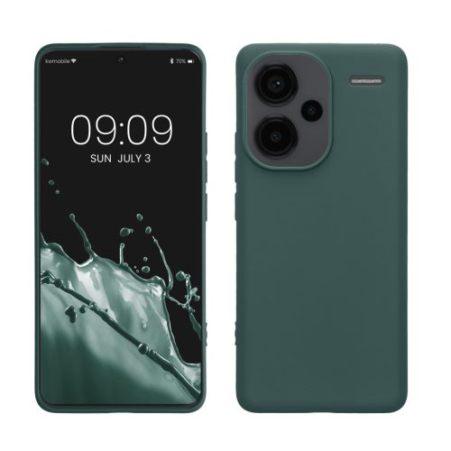 Θήκη Kwmobile για Xiaomi Redmi Note 13 Pro Plus 5G, Πράσινη, Σιλικόνη, KWM000020KI009C
