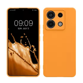   Θήκη Kwmobile για Xiaomi Redmi Note 13 Pro 5G, Πορτοκαλί, Σιλικόνη, KWM000020LD026C
