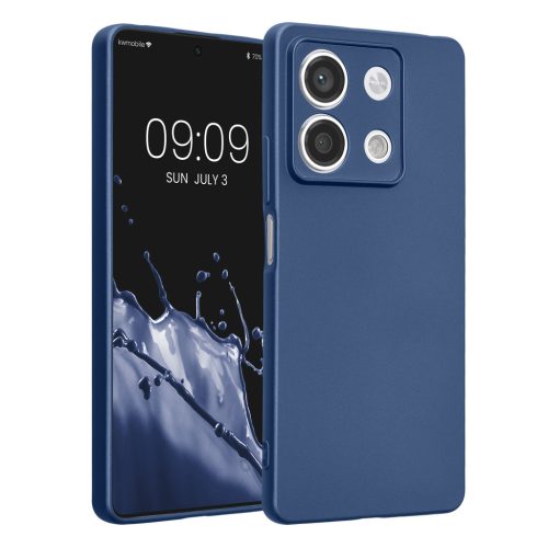 Θήκη Kwmobile για Xiaomi Redmi Note 13, Μπλε, Σιλικόνη, KWM000020LL009C