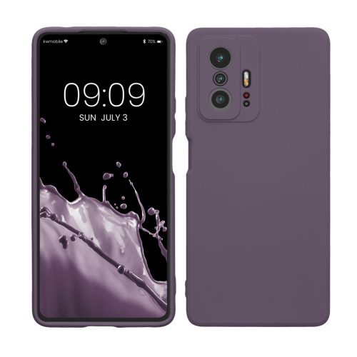 Θήκη Kwmobile για Xiaomi 11T/11T Pro, Μωβ, Σιλικόνη, KWM000014AW049C