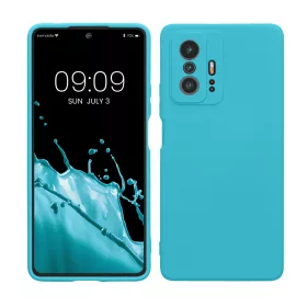  Θήκη Kwmobile για Xiaomi 11T/11T Pro, Ανοιχτό Μπλε, Σιλικόνη, KWM000014AW050C