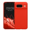 Θήκη Kwmobile για Google Pixel 8, Πορτοκαλί, Σιλικόνη, KWM000020JF033C