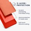 Θήκη Kwmobile για Google Pixel 8, Πορτοκαλί, Σιλικόνη, KWM000020JF033C
