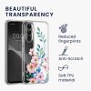 Σετ θήκης και προστατευτικής μεμβράνης Kwmobile για Samsung Galaxy A54 5G, πολύχρωμη, σιλικόνη/σκληρυμένο γυαλί, KWM000021SG001C