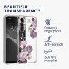 Σετ θήκης και προστατευτικής μεμβράνης Kwmobile για Samsung Galaxy A54 5G, πολύχρωμη, σιλικόνη/σκληρυμένο γυαλί, KWM000021SG002C