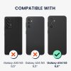 Σετ θήκης και προστατευτικής μεμβράνης Kwmobile για Samsung Galaxy A54 5G, πολύχρωμη, σιλικόνη/σκληρυμένο γυαλί, KWM000021SG002C