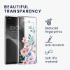 Σετ θήκης και προστατευτικής μεμβράνης Kwmobile για Samsung Galaxy S10, πολύχρωμη, σιλικόνη/σκληρυμένο γυαλί, KWM000021SH001C