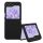 Θήκη Kwmobile για Samsung Galaxy Z Flip6, Μαύρη, Σιλικόνη, KWM000021SK001C