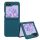 Θήκη Kwmobile για Samsung Galaxy Z Flip6, Μπλε, Σιλικόνη, KWM000021SK007C