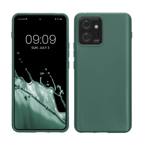 Θήκη Kwmobile για Motorola ThinkPhone, Πράσινη, Σιλικόνη, KWM000018PC002C