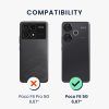 Θήκη Kwmobile για Poco F6, Μαύρη, Σιλικόνη, KWM000020OW001C