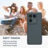 Θήκη Kwmobile για Motorola Edge 50 Ultra, Σκούρο Πράσινο, Σιλικόνη, KWM000022SW003C