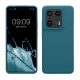 Θήκη Kwmobile για Motorola Edge 50 Ultra, Μπλε, Σιλικόνη, KWM000022SX003C
