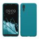 Θήκη Kwmobile για Huawei P20, Μπλε, Σιλικόνη, KWM000008PX017C