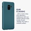 Θήκη Kwmobile για Samsung Galaxy A8 (2018), Μπλε, Σιλικόνη, KWM0000093L013C
