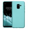 Θήκη Kwmobile για Samsung Galaxy A8 (2018), Ανοιχτό Πράσινο, Σιλικόνη, KWM0000093L014C