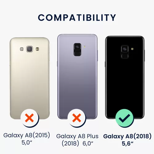 Θήκη Kwmobile για Samsung Galaxy A8 (2018), Ανοιχτό Πράσινο, Σιλικόνη, KWM0000093L014C